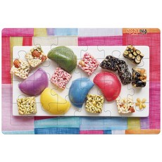 益智拼圖 韓菓與松糕款, 1個