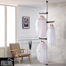 옷 수납 38mm 폴행거 다양한 물품 정리 아이 옷 수납