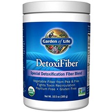 Garden of Life Detoxi Fiber保健粉, 1個, 300克