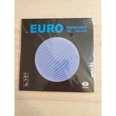 KUDA桌球 現貨當天出 澀性內能 銀河 歐版 水星 III 桌球皮 提升控制與旋轉, 黑色, 1個