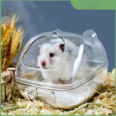 햄스터용품 은신처 골든 햄스터데크 아크릴 발판 화장실, 1개