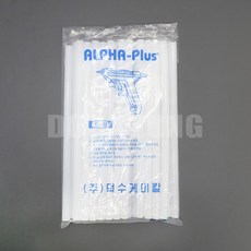 알파플러스 글루건심_일반 투명 11mm 핫멜트심, 1개