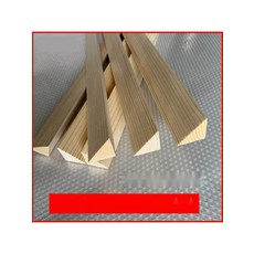 다루끼 원목 각재 삼각 목재 DIY 마감재, 6. 3.8cm, 20cm 4개