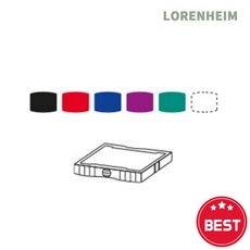 로렌하임 스탬프패드 기본형 사무용 도장 잉크패드 그린피앤에스 S8287 1개입 사무필수템