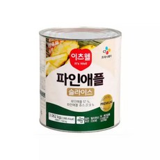 이츠웰 파인애플 슬라이스 3kg, 1개