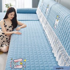 可愛大象圖案沙發墊組，水洗磨毛材質，精美刺繡工藝，防滑設計, 星象-藍【升級刺繡】,70*70CM, 1個