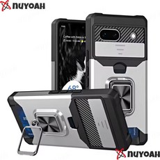 NUYOAH 多功能手機殼 附推窗鏡頭蓋、隱藏式卡包、支架