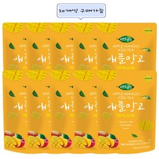 ( ) ( ) 828282 ( ) ( ) 희창 자연생각 애플망고 아이스티 파우치, 190ml, 10개