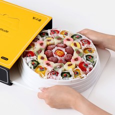 [빚고을] 감사한 마음까지 담은 꽃떡케이크 3호 생신 선물, 1개, 1.87kg