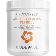 Codeage 水解多種膠原蛋白胜肽無味粉, 1個, 567g