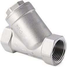 여성 인 Y 메쉬 스트레이너 실 필터 304 스테인리스 BSP 12 34 1 1-14 1-12 1Pcs12, 1-1/2"