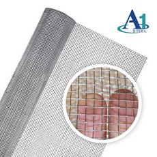 [가을시즌 할인행사] 크림프망 사각철망 아연 메쉬망 그물망 울타리 경계 휀스 철망, 1개