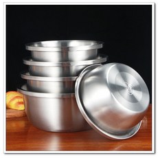 304 不銹鋼 加厚 加高 打蛋盆 22/24/26cm 不銹鋼鋼盆 大祺百貨, 詳見包裝, 詳見包裝, 22cm