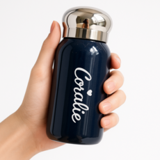 미니 보온병 작은 소형 가벼운 초경량 보온 보냉 스텐 텀블러, 1개, 200ml, NAVY