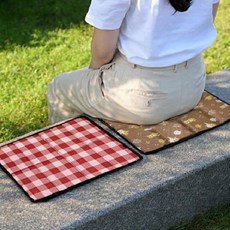 접이식 방석 두꺼운 쿠션매트 1인용 미니 돗자리 휴대용 등산돗자리 피크닉 콘서트, SN.접이식매트 데이지