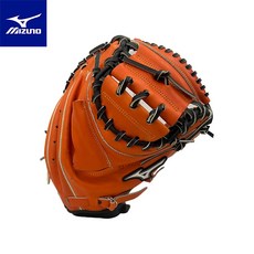 MIZUNO 美津濃 棒球手套 黃色 捕手專用 舒適耐用 專業棒球手套, 1個