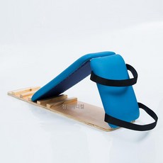 필라테스 운동기구 허리 다리 운동, 끈이 있는 가로목 블루 색상 5단, 기본 모델명/품번