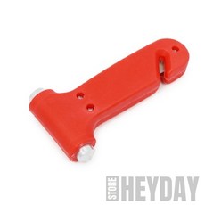 자동차 비상탈출 망치 비상탈출용망치, 레드, 1개