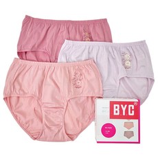 BYC 순면 100% 빅사이즈 여성 부인용 맥시 팬티