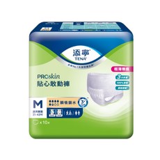 添寧 TENA PROskin 貼心敢動褲 輕薄無痕, 6個, 10片