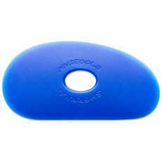 Mudtools Pottery Ribs – 모양 1 폴리머 립(레드 매우 부드러움) 신장 모양의 점토 쉐이핑 도구(R1) 114626, Mudtools Pottery Ribs – 모양 1 폴