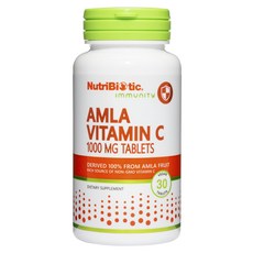 NutriBiotic 無麩質維生素C錠 1000mg, 1個, 30 件