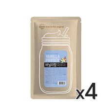 대상 복음자리 바닐라 파우더 1kg 4개(1박스), 1개입, 4개