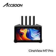 Accsoon 액순씨네뷰 M7 Pro 무선 송수신 스마트 카메라 필드 모니터, 1개, CINEVIEW M7 PRO