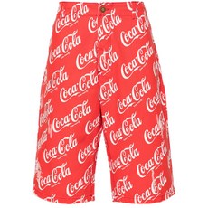 ERL 코카 콜라 프린트 쇼츠