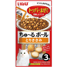 [오늘까까 즉시배송] 도착 보장 확인 챠오 토퍼(토핑)시리즈 츄르볼 고양이 간식, 12개, 10g, 닭가슴살