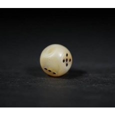 桌遊骰子, 11m藏式吉祥天母魚骨骰子配珠散珠, 1個
