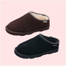 베어파우 슈즈 신발 BEAU 남성 남자 맨즈 소가죽 레더 양털 방한 어그 슬리퍼 슬라이드 2종 3048PD M 4363592