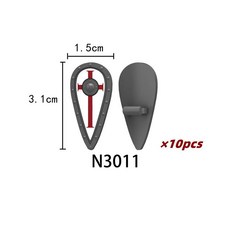 원목장난감 나무 블럭 숲소리 원목 장난감 발도로프 교구 무지개, N3011-10PCS