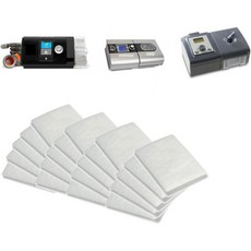 양압기 머리끈 CPAP 마스크 일회용 필터 레스메드 프리미엄 (20팩) 에어센스용 범용 교체 10 에어커브 S9 에어스타트, 양압기 머리끈 CPAP 마스크 일회용 필터 레스메드 프