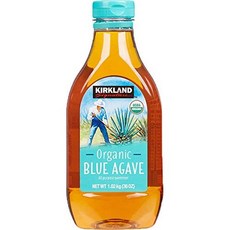 Kirkland Signature 유기농 블루 아가베 다목적 Kirkland Signature Organic Blue Agave All Purpose Sweetener 36oz, 36온스(1팩), 1개