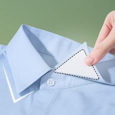 지니밸리 카라 고정 스티커 구김방지 패치, 100개, 일반형