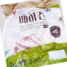 사조오양 베이컨 뭉치 1kg 가공육 볶음 요리, 1개