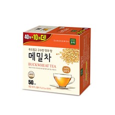 카페인없는 사무실 음료수 메밀 차 40 티백, 1.5g, 40개입