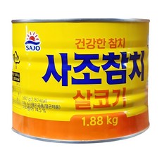 사조참치 살코기, 1.88kg, 3개