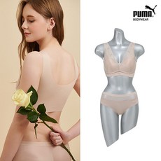 푸마 언더웨어 푸마 릴렉스 소프트 브라팬티 2종 L.BE 여성 최신상
