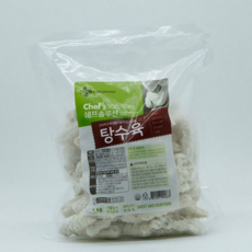 냉동 탕수육 에어프라이어 중국집 간편식 돼지 탕수육 조리용 식사대용 아이들 1kg 온가족 파티 식품 키트