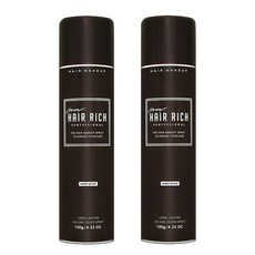 박명수헤어리치 스프레이 120g, 흑색, 2개