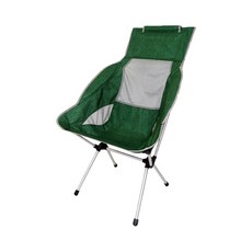 쿨맨 초경량 와이드 릴렉스체어 캠핑의자 (고급형), B형그린, 1개