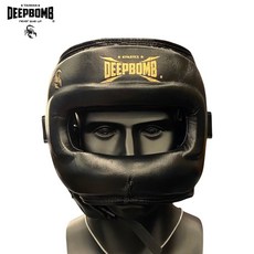 古川小夫 DEEPBOMB橫桿式護頭 專業防護 安全升級 綁繩護頭 黑金, 1個