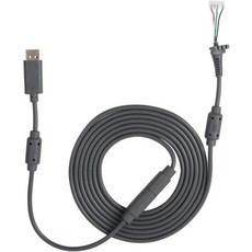 비브랜드 Xbox 360 컨트롤러 교체용 브레이크어웨이 케이블 약 2.5M 블랙, Gray