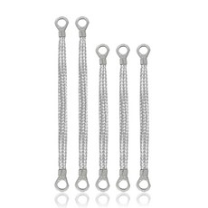 HAOBO 범용 자동차 접지 스트랩 5개 접지선 25.4 x 1.3cm10 1/2인치 3개 및 33cm13인치 1.3cm1/2인치 주석 도금 구리 차량 케이블 2개 대부분, HAOBO 범용 자동차 접지 스트랩 5개, 접지선, 2