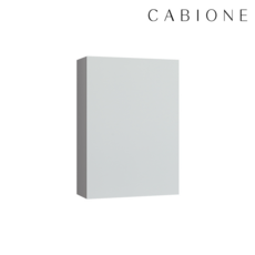 카비원 PVC 라운드 2도어 상부장 비규격 주문제작 욕실장 수건장 화장실수납장 CB230R, 1개, 퓨어화이트