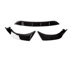 정시출고 품질보증 앞 범퍼 립 턱 액세서리 스플리터 튜닝 바디 키트 스포일러 트림 스타일링 페이스리프, 01 Carbon Look