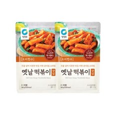 Old-Style Tteokbokki Sauce 140g x 2 Packs – Korean Spicy Stir-Fry Rice Cake Sauce 2–3 Servings pe, Old-Style Tteokbokki Sauce 140