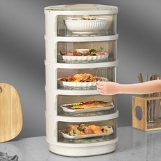 東日家電 家用保溫菜罩 剩菜食物罩 多層收納 廚房防蠅罩 可折疊餐桌蓋